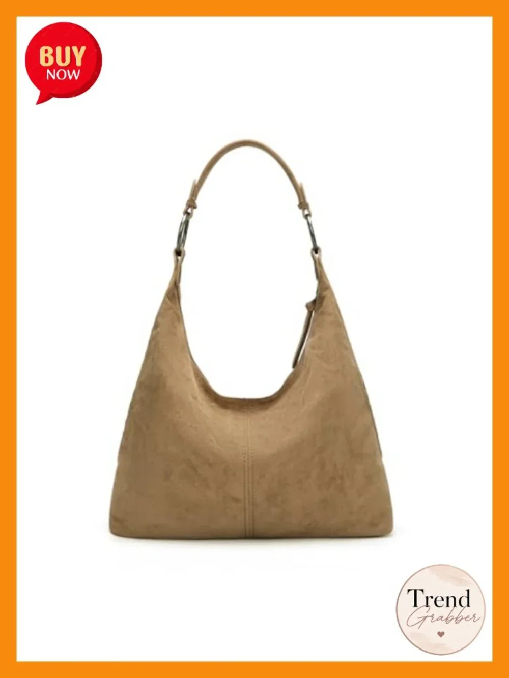 Montana West Suede Hobo Purse Embossed Slouchy Shoulder Bag 2Pc Set